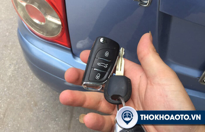 Làm chìa khóa gập Kia Morning tại Hà Nội