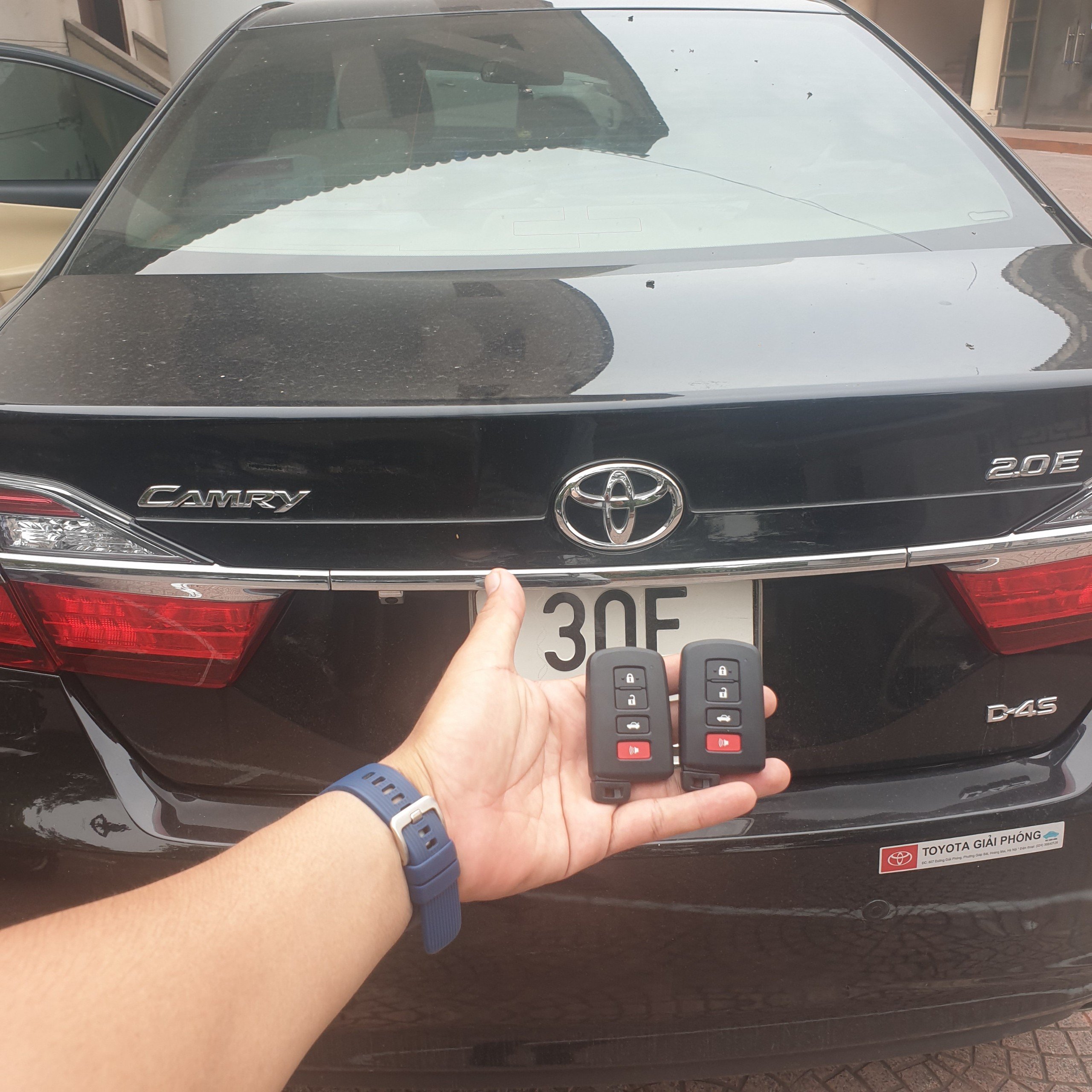 Khóa của xe kia morning