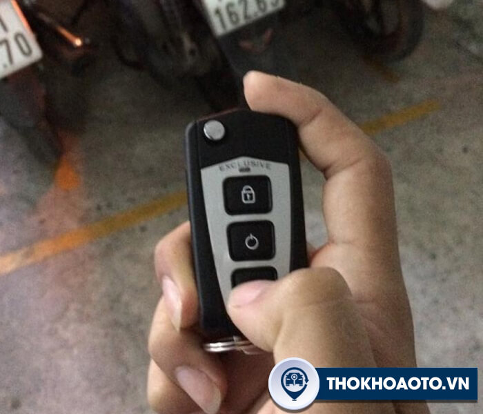 Hình 24: Mẫu chìa gập 3 nút được khách hàng lựa chọn nhiều