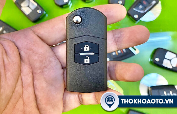 Hình 11: Mẫu chìa gập B14- 2 nút
