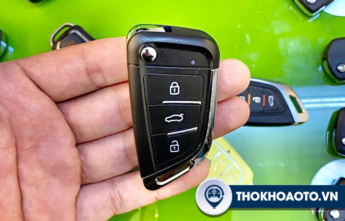 Hình 14: Mẫu chìa gập B29-02 KD 3 nút