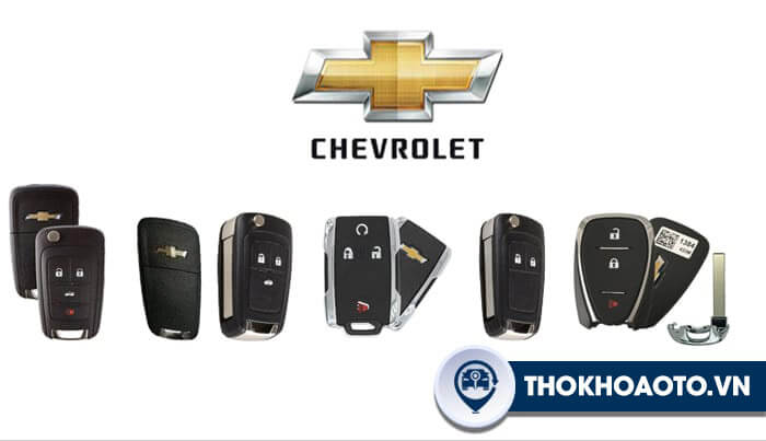 Các loại chìa khóa Chevrolet