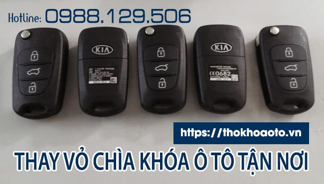 Thay Vỏ Chìa Khóa Ô Tô