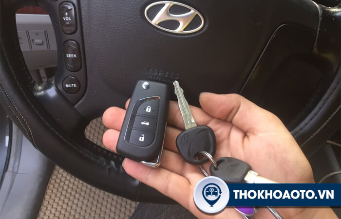 Độ chìa gập xe Hyundai