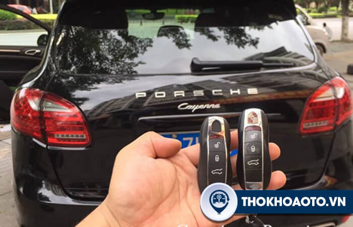 Quy trình làm chìa khóa xe Porsche của chúng tôi